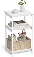 VASAGLE Side Table, Small End Table, Tall Nightstand by VASAGLEbySONGMICSHOME
