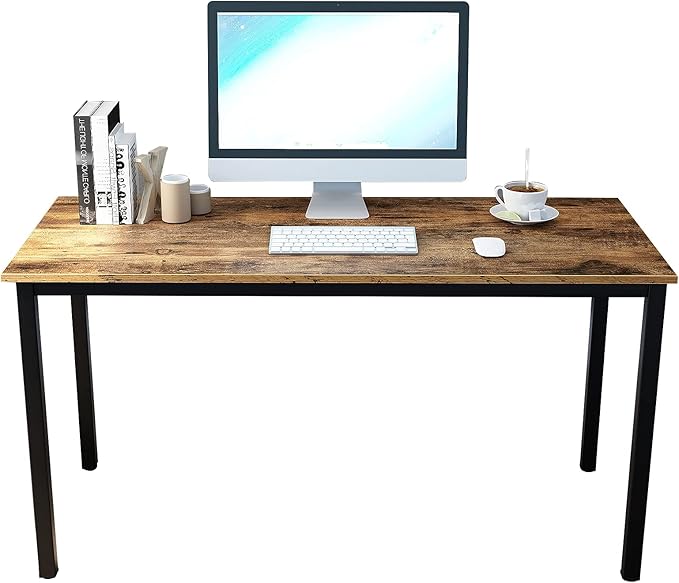 DlandHome 47 inch Computer Desk Home Office Table Writing Desk Study Table - Image 7