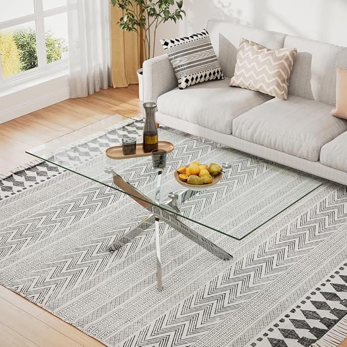 Tempered Glass Coffee Table - Image 4