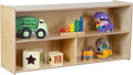 2-Shelf Kids Bookshelf & Toy Storage Organizer | 3-Section Montessori Shelves by RRIGoods