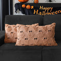 4TH Emotion Halloween Ghost Decorative Lumbar Pillow Covers 12x20 Set of 2 by 4THEmotion