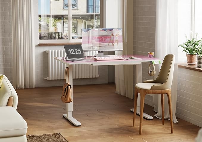 INNOVAR Glass Standing Desk - Image 2