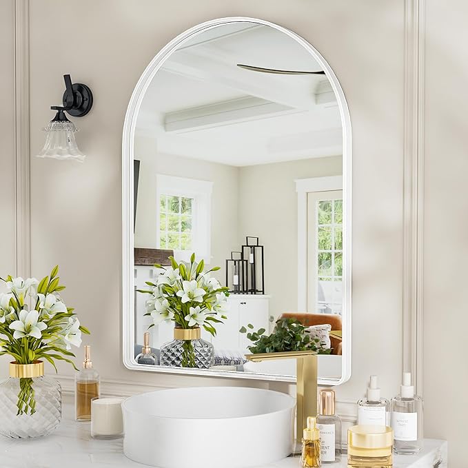Suidia 24" x 36" Bathroom Mirror, Bathroom Vanity Mirror Metal Framed, by SuidiaMirror