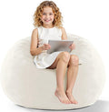 HABUTWAY 2FT Bean Bag Chair, Teardrop Bean Bag Chair Luxurious Velvet Ultra by HABUTWAYMakeYourLifeComfortable