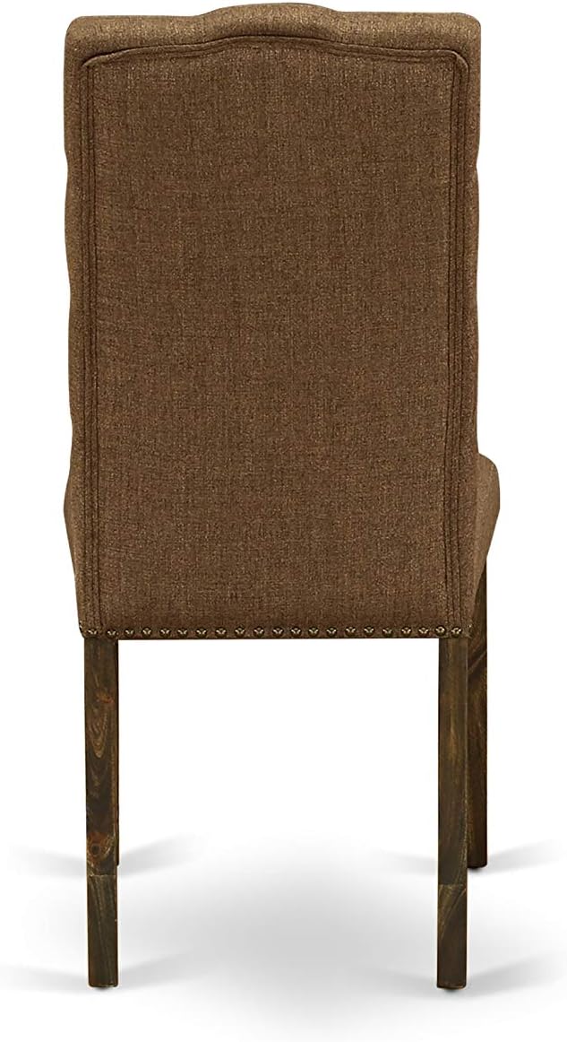 East West Furniture ELP7T18 Elsa Parson Chairs - Image 8