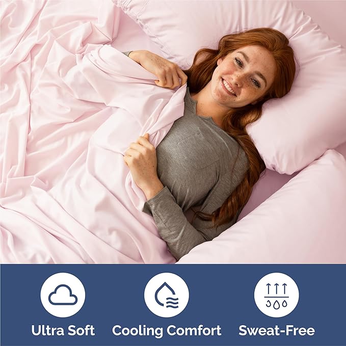 King Size 4 Piece Sheet Set - Image 4