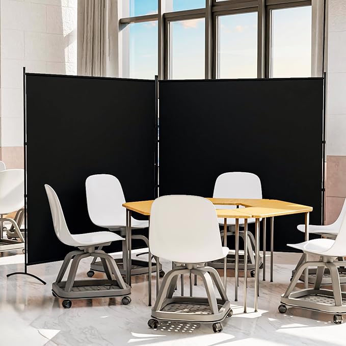 Room Divider 63''W x 71''H Large Single Panel, Privacy Screen - Image 7
