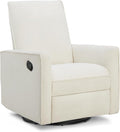 Upholstered Recliner Swivel Glider Nursery Chair Reclining Performance Fabric by Kislot