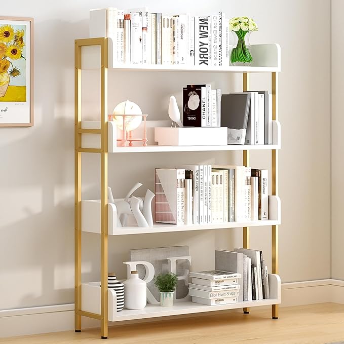 Wide Open Shelf Bookcase by OSCHF