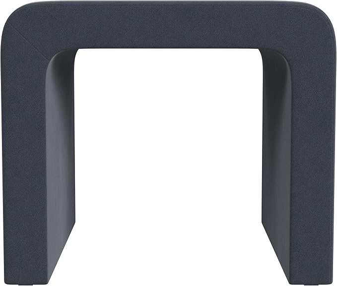 HomePop Modern Arch Velvet Ottoman Home Décor|Ottoman by HomePop