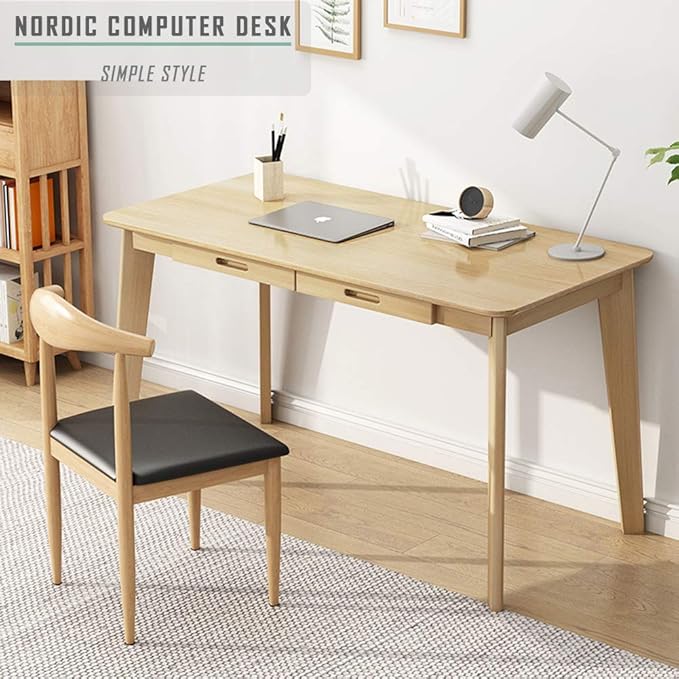 IOTXY Solid Wood Writing Desk - Image 2
