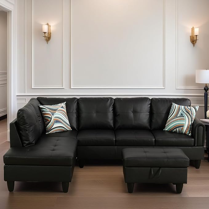 L Shaped Sectional Couches for Living Room, Modular Sectional Sofa - Image 7