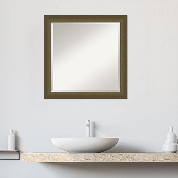 Amanti Art Bronze Bathroom Mirror - Image 6