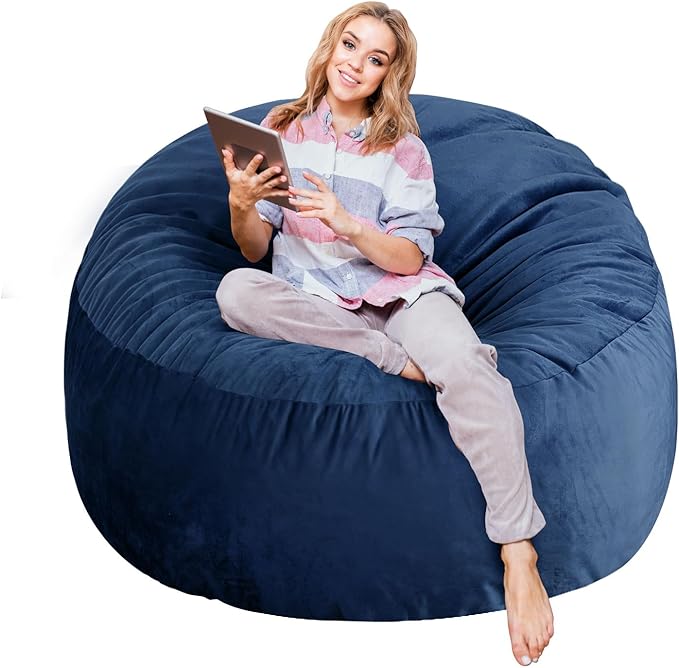4 Ft Bean Bag Chairs for Adults/Teens by SHOUREN