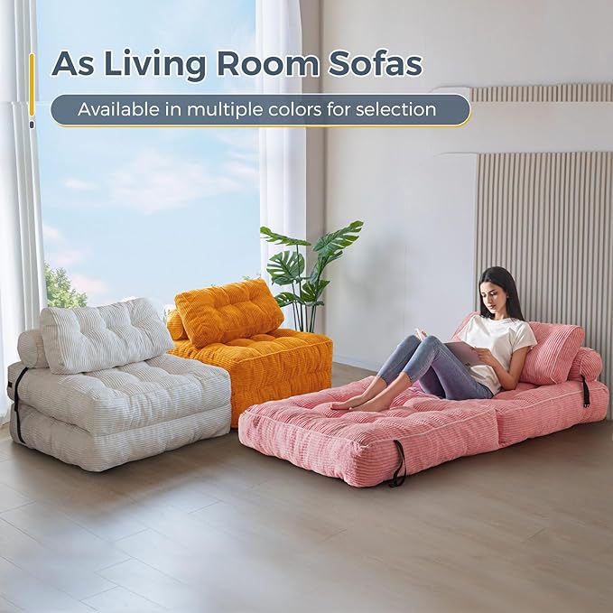 MAXYOYO Folding Sofa Bed, Convertible Sleeper Chair - Image 6