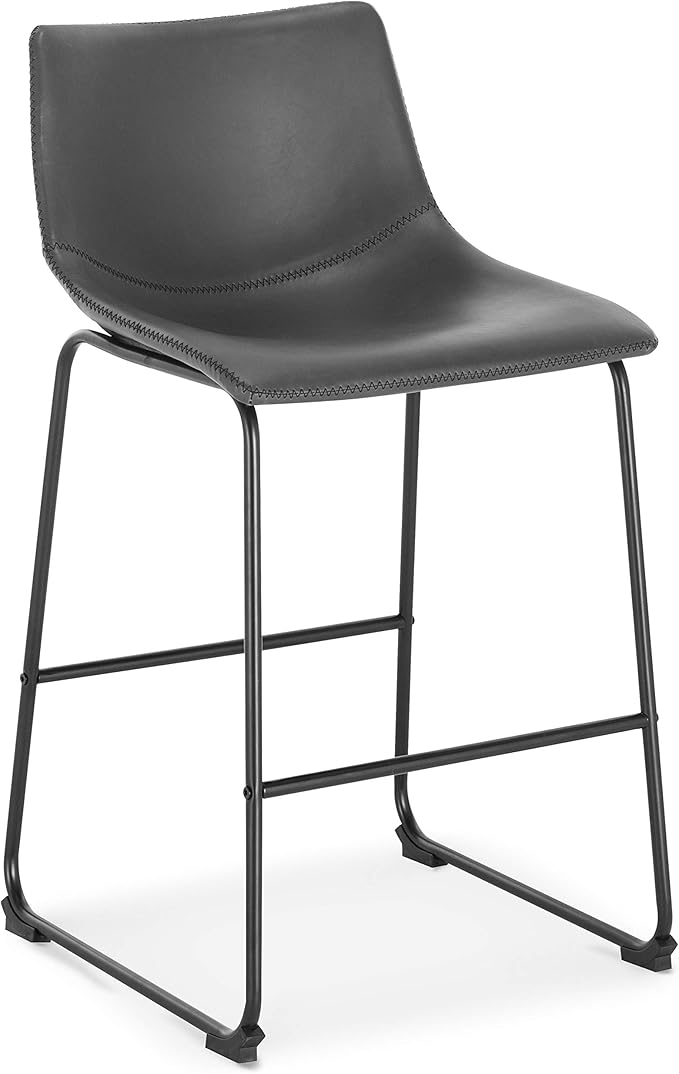 EdgeMod Brinley Counter Stool in Grey - Image 7