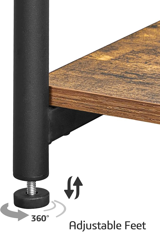 TUTOTAK Night Stand with Charging Station, End Table, Side Table with USB - Image 10