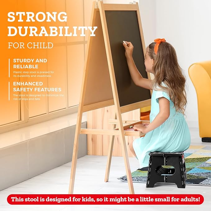 ACSTEP Folding Step Stool Foldable Stool 7.5 Inch Height Kids Step Stool - Image 3
