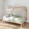 Grain & Grove Bear Twin Over Full Bunk Bed, Sturdy Bunk Bed Frame by GrainGrove