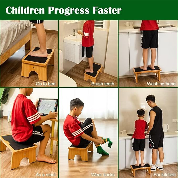 StrongTek Step Stool for Kids Adults, Portable Step Ladder - Image 6