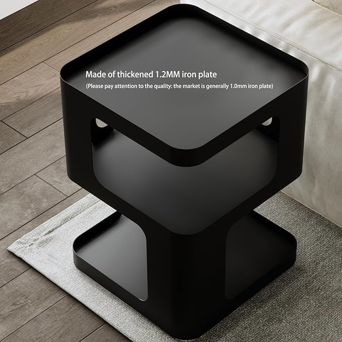 Side Table, Modern end Table, Unique nightstand, Bedside Table, Accent Side - Image 3