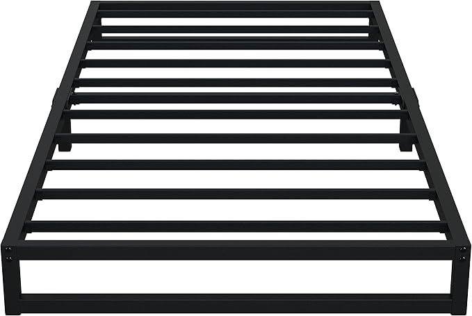 6 Inch Twin Size Bed Frames Heavy Duty Metal Twin Platform Bed Frame No Box - Image 8