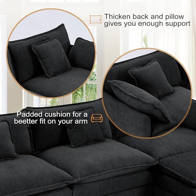 Furniliving Oversized Accent Chairs - Image 4