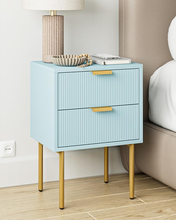 Nightstand, Morden Bedside Table by AEPOALUA