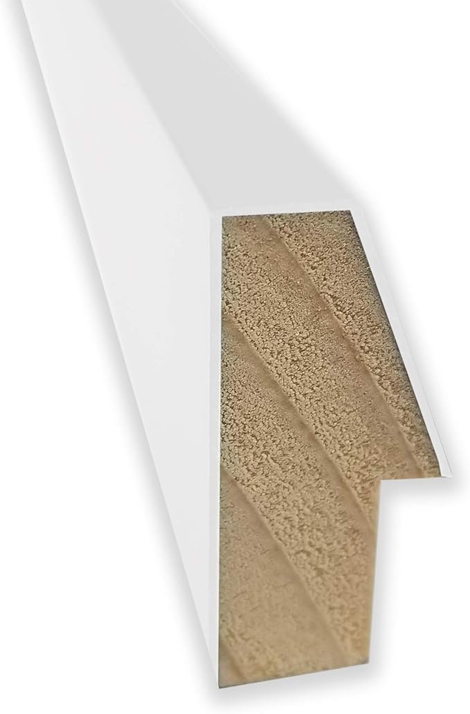 Amanti Art White Bathroom Mirror - Image 2