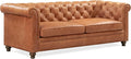 Poly & Bark Lyon Leather Couch by POLYBARK