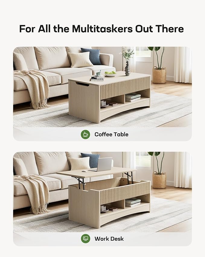Marsail Lift Top Coffee Table - Image 5