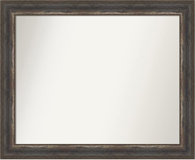 Amanti Art Brown Bathroom Mirror by AmantiArt