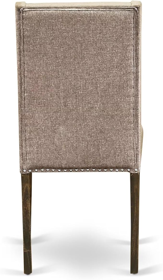 East West Furniture V777FL716-5 5 Piece Dining Table Set - Image 13