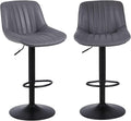 Bar Stools Set of 2, Swivel Counter Height Barstools by Youhauchair