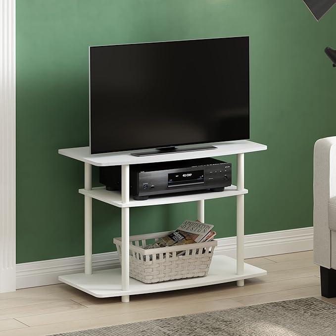 Furinno Turn-N-Tube No Tools 3-Tier TV Stands - Image 2