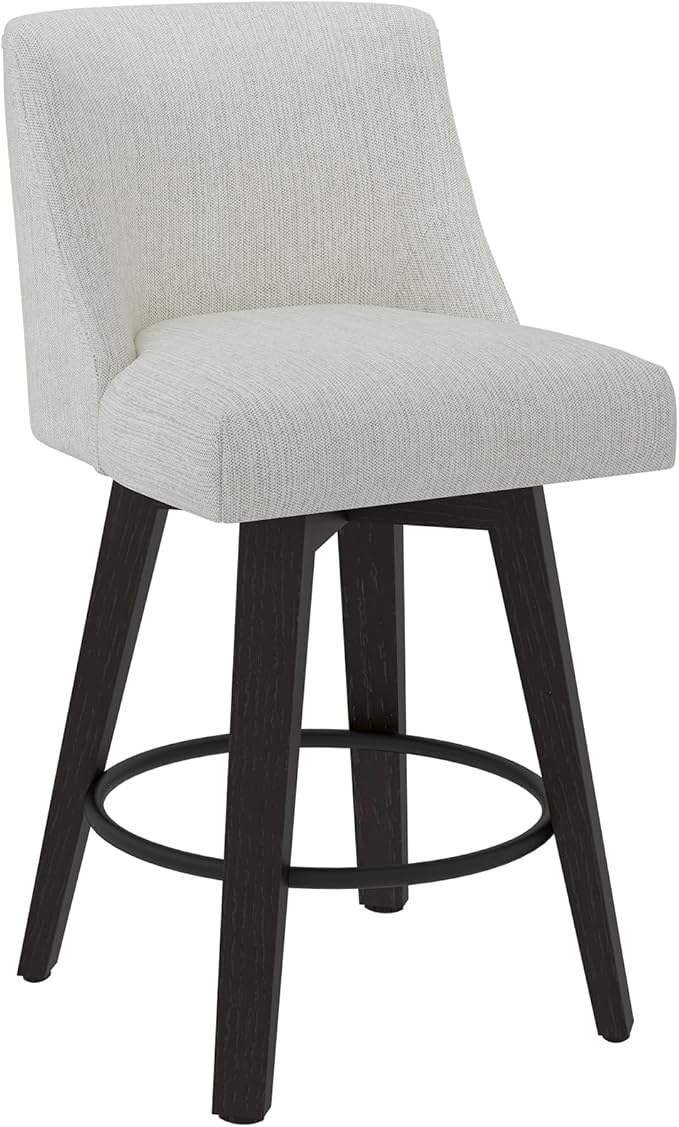 Counter Height Swivel Bar Stools Set of 6, 26 Inch Bar Stools - Image 7