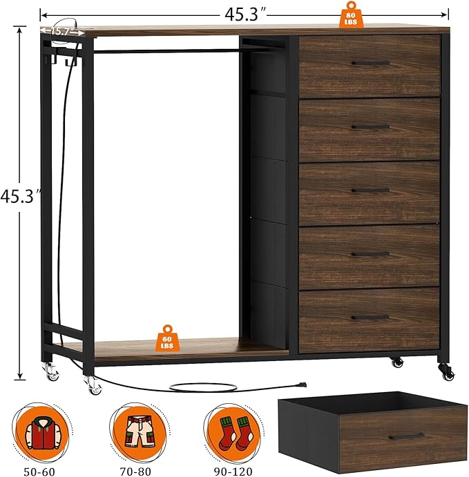 Cyclysio Dresser for Bedroom - Image 2