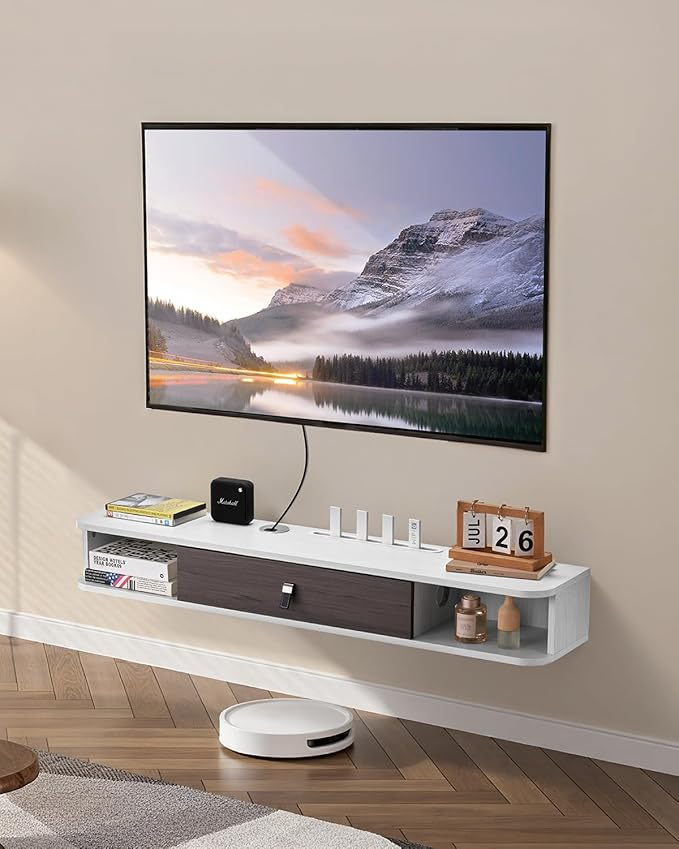 VEVOR Floating TV Stand, for Bedroom & Living Room by VEVOR