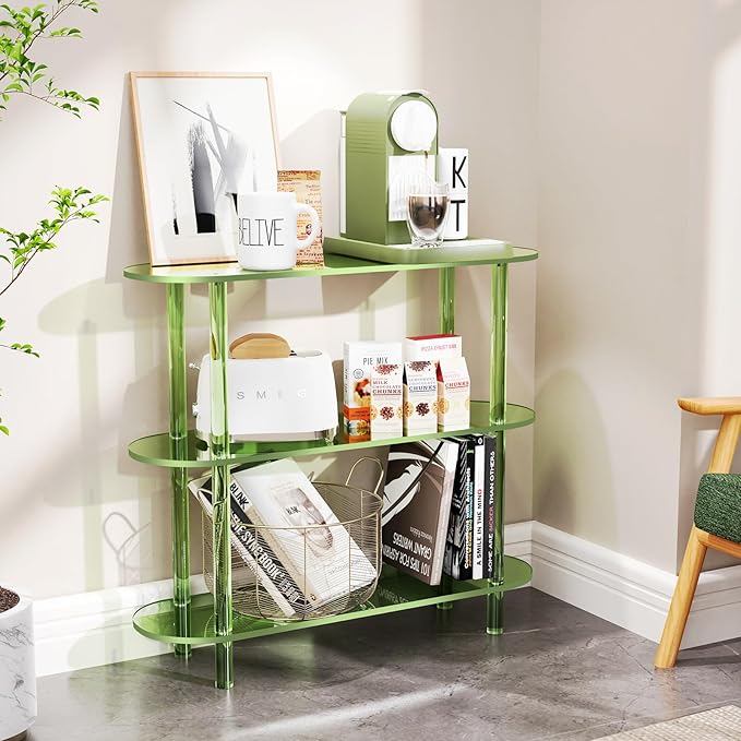 Clear Bookshelf, Acrylic Bookcase - Image 4