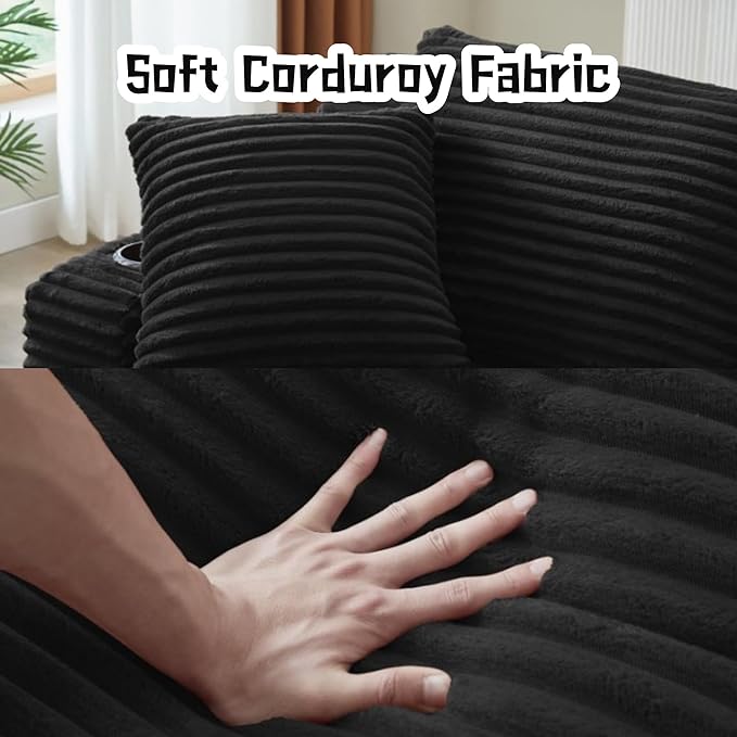 Oversized Sectional Double Chaise Lounge, Compressed Boneless Lounge Chaise - Image 6