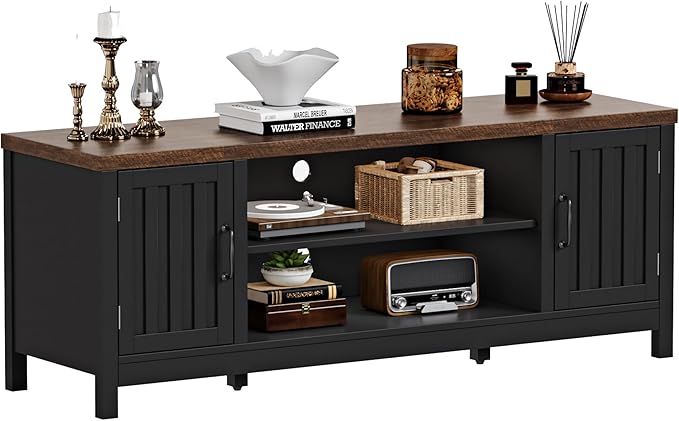 ChooChoo Farmhouse TV Stand for Televisions up to 65 inches, Entertainment - Image 6