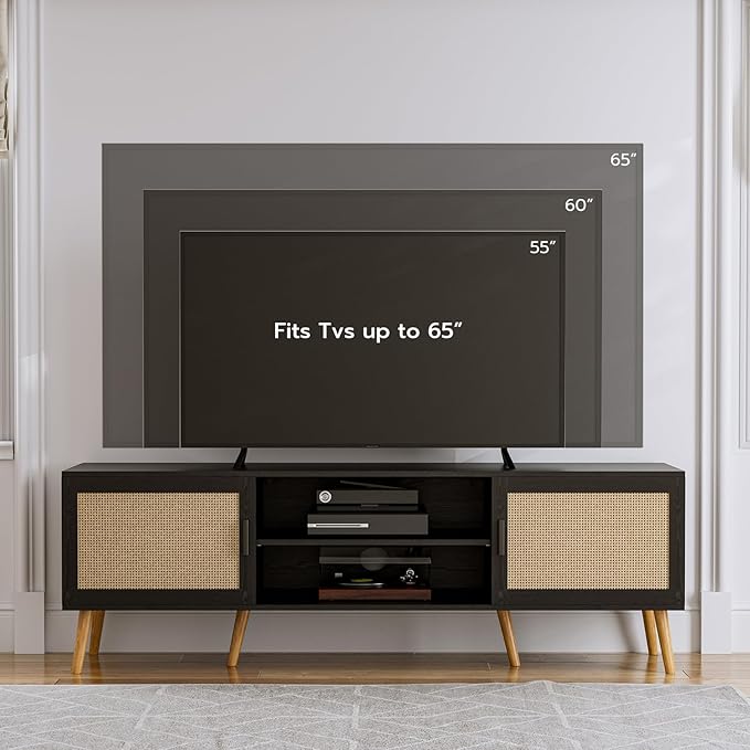 TV Stand for TVs up to 65'', Entertainment Center - Image 3