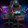 HOFFREE Gaming Chair with Music Rhythm RGB LED Lights and Bluetooth Speakers by HOFFREEOfficial