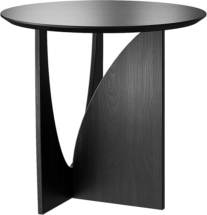 Round Side Table, Modern Aesthetic End Table by THRONKENGER