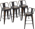 30 Inch Swivel Bar Stools Set of 4 by ALISH