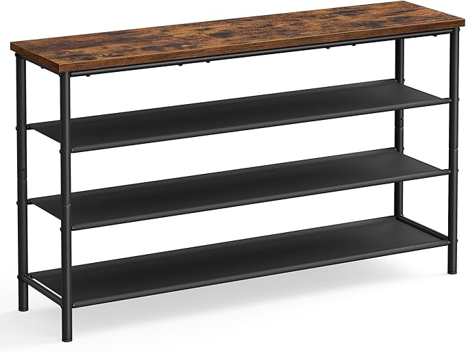 VASAGLE Shoe Rack, 4-Tier Shoe Storage Organizer by VASAGLEbySONGMICSHOME