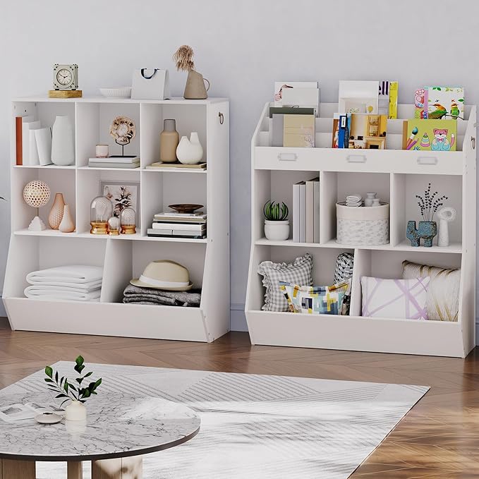 HOOBRO Kids Bookshelf, Toy Storage Organzier - Image 5