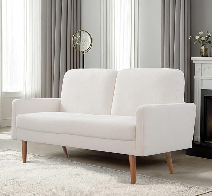 Kent Velvet Loveseat Sofa, European Style - Image 4
