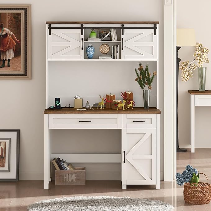 Farmhouse 47" Executive Desk, Computer Desk - Image 7