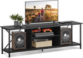 WLIVE TV Stand for 70 Inch TV, Entertainment Center by WLIVE
